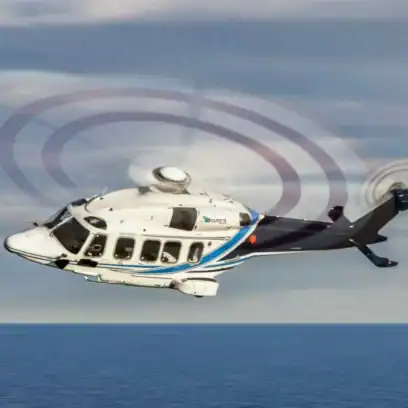 helicopter flying