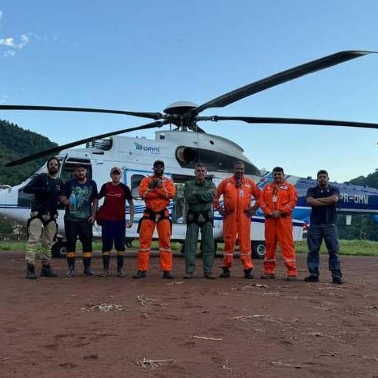 Omni Táxi Aéreo Teams provide support to Rio Grande do Sul floods